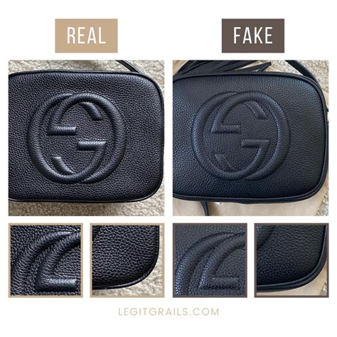 how to spot a fake gucci disco bag|counterfeit gucci.